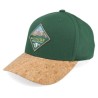 Pakowa Bb Cap Dark Green/Cork Adjustable - Picture