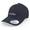 Palomas Cap Black Adjustable - Picture