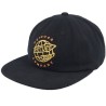 Rill Soft Cap Black Strapback - Picture