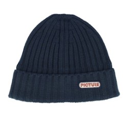 Ship Beanie Dark Blue Cuff - Picture