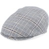 Pierce Zechbauer Navy Flat Cap - Mayser